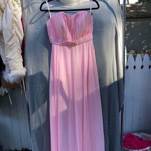 Pink homecoming gown